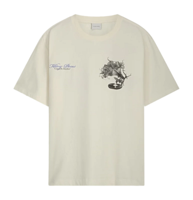 T-Shirt Filling Pieces Grammophone Herren Antique White