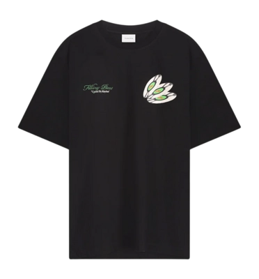 T-Shirt Filling Pieces DJ Herren Black