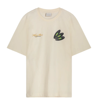 T-Shirt Filling Pieces DJ Herren Antique White