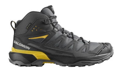 Chaussures de Randonnée Salomon Men X Ultra 360 Mid GTX Castlerock/Black/Spicy Mustard