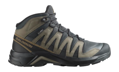 Wanderschuhe Salomon X-Adventure Recon Mid GTX Herren Asphalt / Falcon / Coyote Brown