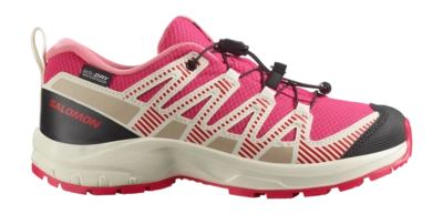 Trailrunning Schoen Salomon Kids XA Pro V8 WP Rouge Red/Vanilla Ice/Flamingo Pink