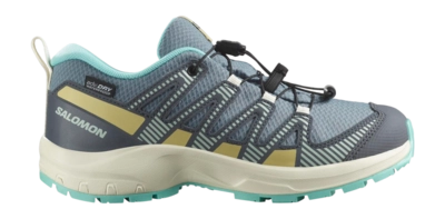 Chaussures de Trail Salomon Kids XA Pro V8 WP Trooper/Turbulence/Aruba Blue