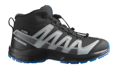 Trailrunning Schoen Salomon Kids XA Pro V8 Mid WP Black/Monument/French Blue