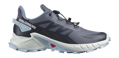 Chaussures de Trail Salomon Women Supercross 4 Grisaille/White/Cashmere Blue