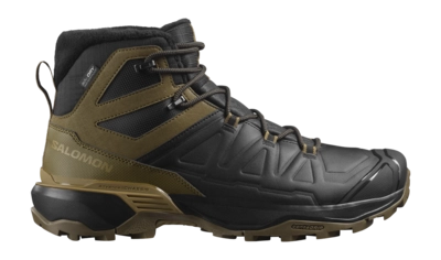 Wanderschuhe Salomon X Ultra SnoWPilot WP Herren Black / Military Olive / Gothic Olive