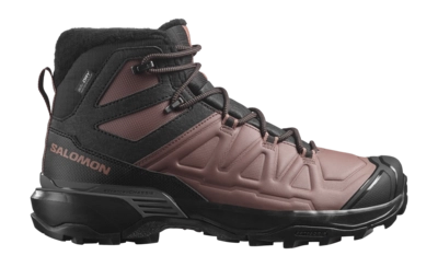 Wanderschuhe Salomon X Ultra SnoWPilot WP Damen Black / Peppercorn / Cognac
