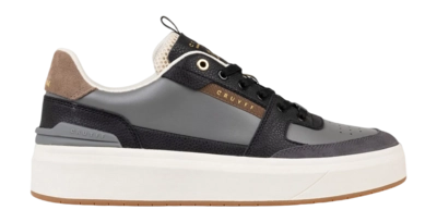 Cruyff Footwear Endorsed Tennis Soft Leather/Tumbled Mid Grey/Caribou