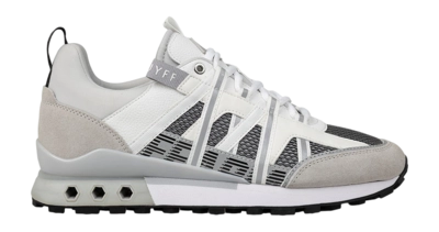 Cruyff Footwear Fearia Futura Wave Mesh/Suede White/Lt. Grey
