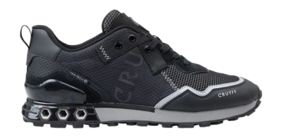 Cruyff Footwear Superbia Hex Tech Ripstop/Titanium Mesh Black