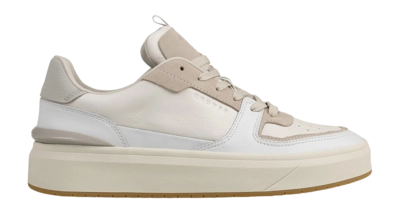 Cruyff Footwear Surefire Tennis Soft Tumbled Leather/Suede White/Cream