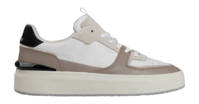Cruyff Footwear Surefire Tennis Soft Tumbled Leather/Suede White/Caribou