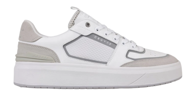 Cruyff Footwear Endorsed Tech Soft Leather/Ripstop White