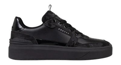Cruyff Footwear Endorsed Tennis Camo/Soft Leather Black
