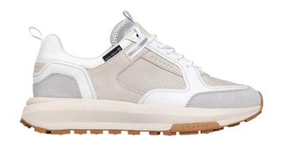 Cruyff Footwear Rayado Reflect Ripstop/Suede Cream/White