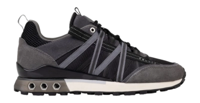 Cruyff Footwear Fearia Hex-Tech Ninja Mesh/Suede Black/Asphalt Grey