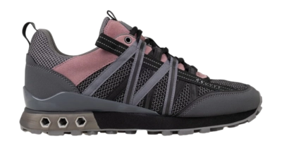 Cruyff Footwear Fearia Hex-Tech Titanium Mesh/Suede Black/Grape