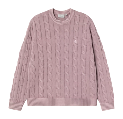 Sweater Carhartt WIP Carter Unisex Pink Fog