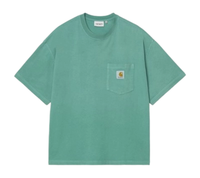 T-Shirt Carhartt WIP S/S Hudson Pocket Unisex Saguaro