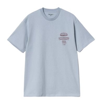 T-Shirt Carhartt WIP S/S Sandwich Unisex Blue Fog