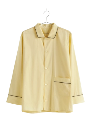 Pyjamashirt HAY Outline Soft Yellow