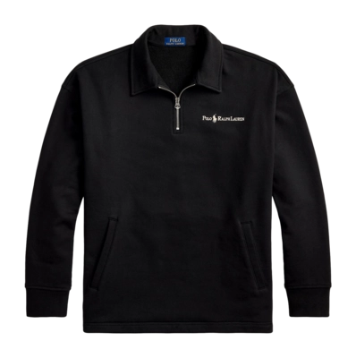 Pullover Ralph Lauren Logo Fleece Sweatshirt Polo Herren Black