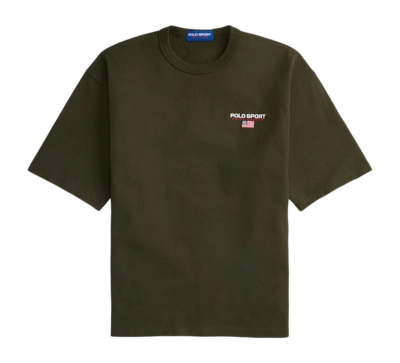 T-shirt Ralph Lauren Homme Relaxed Fit Polo Sport Jersey Company Olive