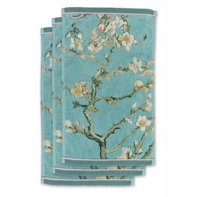 Gastendoek Beddinghouse x Van Gogh Museum Blossom Blue (Set van 3)