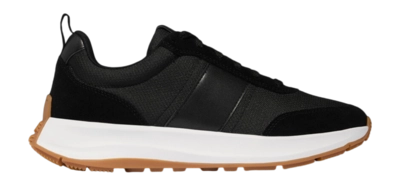 Baskets FitFlop Homme F-Mode Flow Suede Mix Sneakers Black