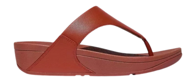 FitFlop Women Lulu Leather Toepost Terracotta