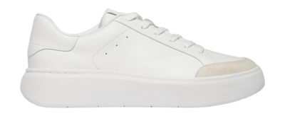FitFlop Women RTG Leather Suede Sneakers Urban White