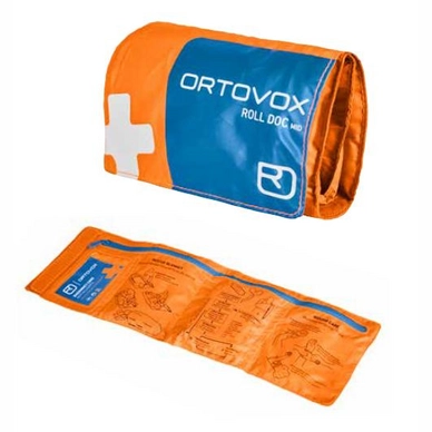 Erste-Hilfe-Set Ortovox First Aid Roll Doc Mid Shocking Orange