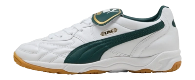 Sneaker PUMA King Indoor Herren PUMA White / Green Terrain