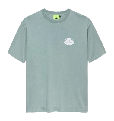 T-Shirt New Amsterdam Surf Association Logo Tee Teal White White