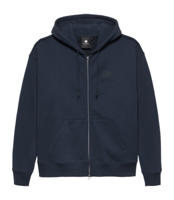 Hoodie New Amsterdam Surf Association Logo Zip-Up Navy Night