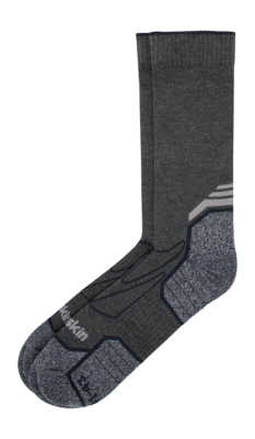 Wandersocken Jack Wolfskin Vojo Light Sock Cl C Unisex Dark Grey