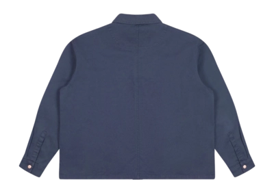 2---Navy chore overshirt_Back copy