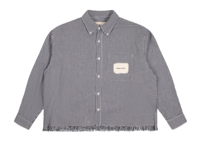 Hemd Bram's Fruit Distressed Farmer's LS Herren Black