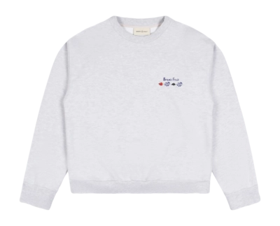 Crewneck Bram's Fruit Flora Herren Grey Melange
