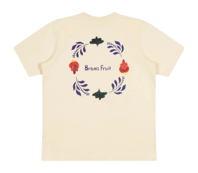 2---Beige Flora T-shirt_Back copy