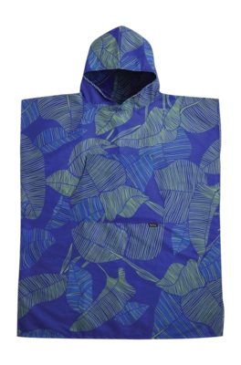 Poncho Pack Towl Changing Poncho Botanical
