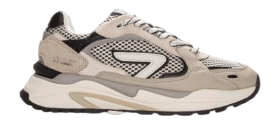 Sneaker HUB Slam M42 Damen Black Off White Light Bone Cement
