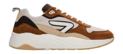 HUB Men Glide S43 Light Beige Off White Cognac