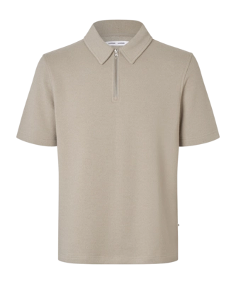 Poloshirt Samsoe Samsoe Saolli HZ Herren Elephant Skin