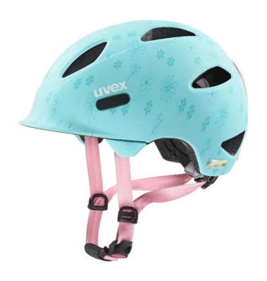 Fahrradhelm Uvex Oyo Style Flowers Kinder Cyan Matt