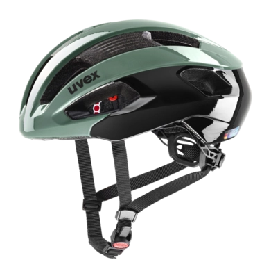 Fahrradhelm Uvex Rise Unisex Moss Green Black