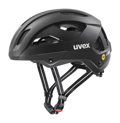 Fahrradhelm Uvex City Stride MIPS (Hiplok Ready) Unisex Black Matt