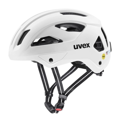 Fietshelm Uvex Unisex City Stride MIPS Hiplok White Matt
