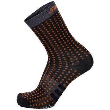 Fietssokken Santini Men Tono Medium Profile Light Antiodour Grey