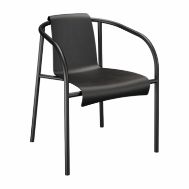 Tuinstoel Houe Nami Dining Chair Armrest Black